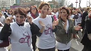 Dancing demos to end violence against women