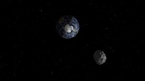 Asteroid 2012 DA14 flashes past earth avoiding satellites enroute