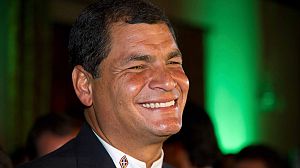 Correa re-elected as Ecuador president