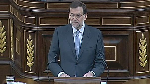 Rajoy habla de corrupción en el Congreso, pero no de Bárcenas