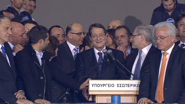 Cypriot President-elect promises fiscal rescue