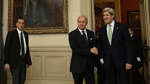 US Foreign Secretary Kerry to meet head of Syrian opposition