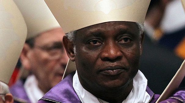 Papal candidate Cardinal Peter Turkson