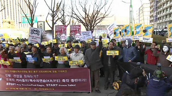 US and South Korea begin joint military exercises