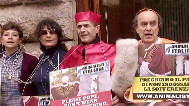 New pope’s robes cause storm of protest