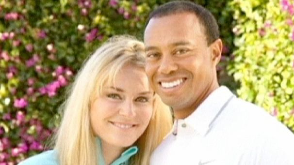 Woods and Vonn officially dating
