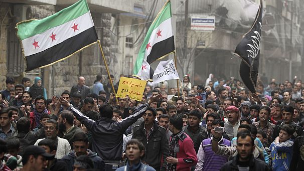 Funeral held for slain Syrian cleric