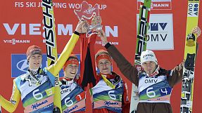 sport: Planica: Slowenien fliegt allen davon