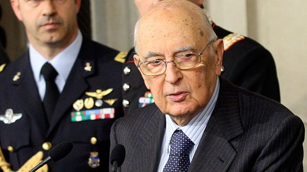 Italy’s Napolitano: ‘I will not abandon my country’