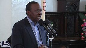 Kenyatta thanks Kenyans for peace