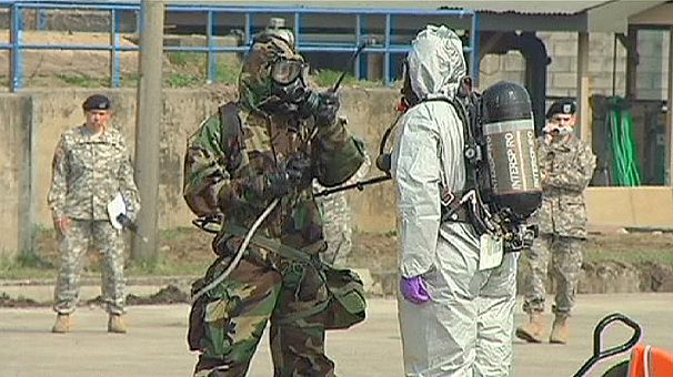 In Corea del Sud gli specialisti statunitensi per la decontaminazione chimica e biologica