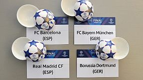 world: Bayern-Barca, Dortmund-Madrid in Champions League semi finals