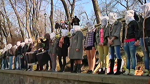 Ucrania: enfermos de SIDA, tuberculosis y hepatitis protestan en Kiev