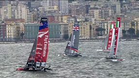 sport: Emirates Team führt im Golf von Neapel