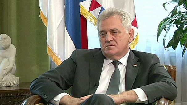 Serbian President kneels for forgiveness over Srebrenica massacre