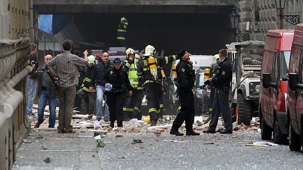 Several wounded in ‘gas’ blast in Czech capital Prague