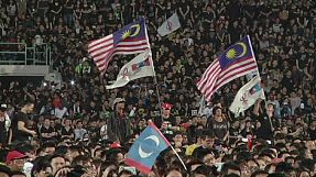 Malaysia opposition holds rally against vote result