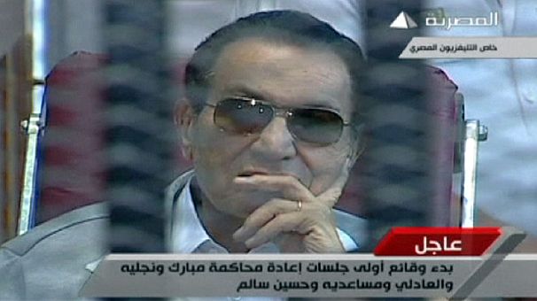 Mubarak back in court for retrial