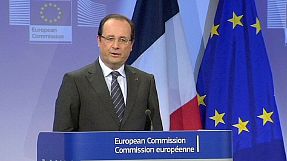 Grand oral de François Hollande à Bruxelles