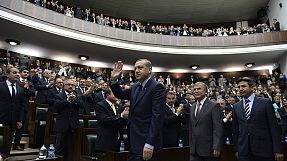 Turkish PM Erdogan visits US for Syria talks