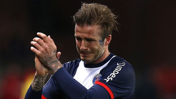 Beckham, addio al calcio tra le lacrime