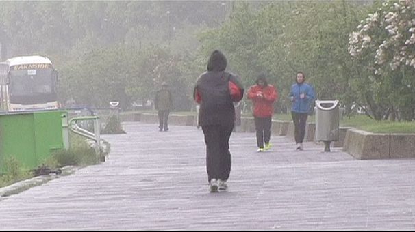 Paris drizzles as Moscow sizzles in Europe’s warped spring