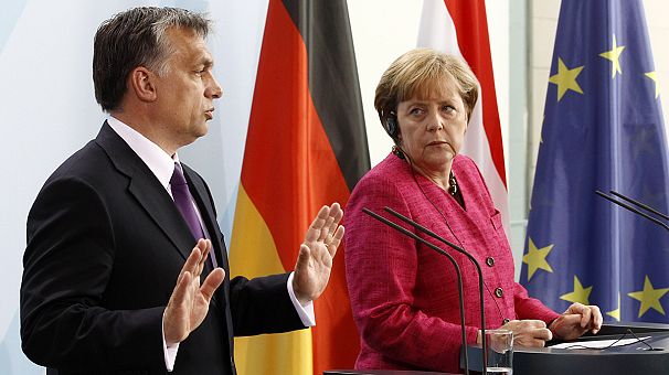 Germany and Hungary at odds over Orban ‘tanks’ comment