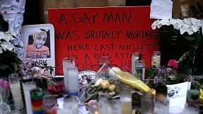 Crowds march against homophobic shooting in Manhattan