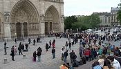 La extrema derecha francesa considera un gesto político el suicidio de un intelectual en Notre-Dame