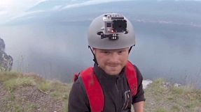 Base-Jumper filmte seinen Absturz : Base-Jumper filmte seinen Absturz
