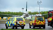 UK police arrest two men after security alert on Pakistan plane