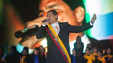 Correa sworn in for third term as President of Ecuador