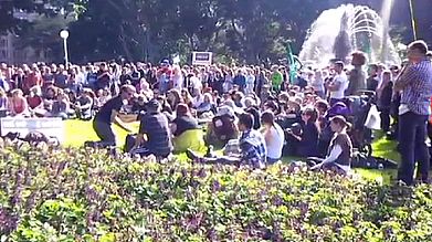 Worldwide protests against US biotech giant Monsanto