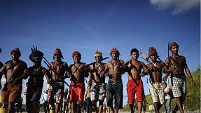 Amazon Indians make a stand against dam construction