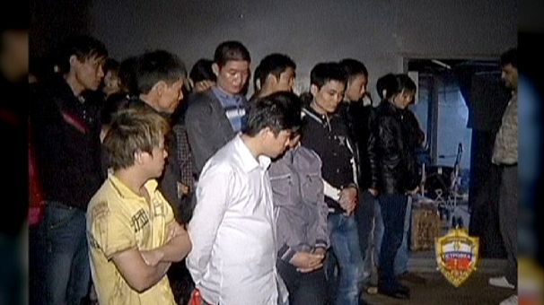 Russian police uncover subterranean migrant city