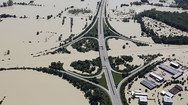 Record floods continue in North and Central Europe