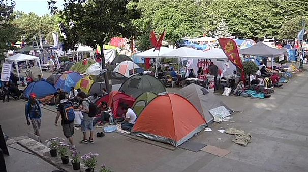 A Sunday of rallies in Istanbul as Taksim protest continues