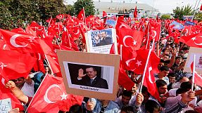 Turkey's protesters should be 'taught a lesson' - PM Erdogan