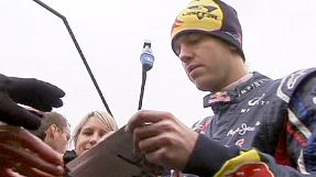 Vettel signs new contract : Vettel signs new contract