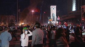 Evening skirmishes as Turkish protestors return to Taksim Square