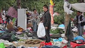 Taksim Square unrest simmers after police purge