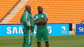 Les joueurs du Nigeria en grève
