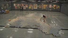 Ai Weiwei's milk powder-inspired map of China