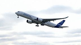 Battesimo dell'aria per il nuovo Airbus A350