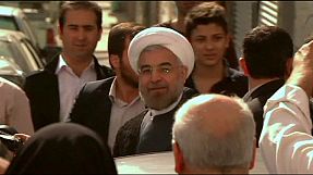Iranians celebrate Rohani's win, 'a victory for moderation'
