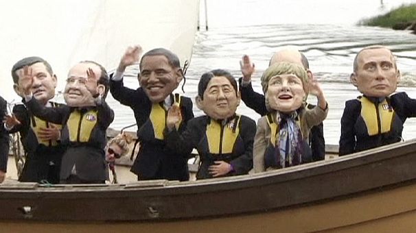 Sommet du G8: des protestataires peu nombreux