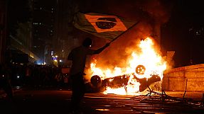 Protests in Brazil over World Cup costs