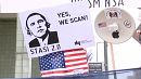 Berlino, prima visita da presidente di Obama tra le proteste