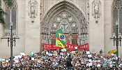 Brazil’s president says she is listening as mass protests sweep the country