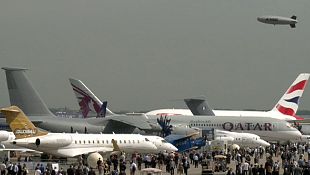 Being a journalist at the Paris air show